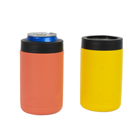 Seau à glace en acier inoxydable à double paroi de 12 oz, personnalisé en gros, refroidisseur de canettes de bière, bacs à boissons, isolation sous vide, OEM, style campagnard