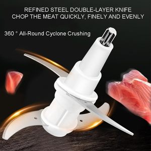 Picadora de Carne Doméstica Profesional Pequeña, Picadora Eléctrica de Acero Inoxidable, Máquina Eléctrica para Picar Carne para Uso Doméstico - Product Image 5