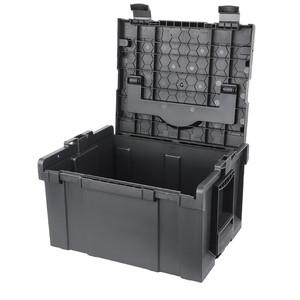 Caja de Herramientas Apilable DF EDS PLES con Ruedas, Carro de Seguridad de Plástico Rígido, Caja de Herramientas Rodante Impermeable de Plástico Rígido, Caja de Herramientas de Alta Resistencia - Product Image 4