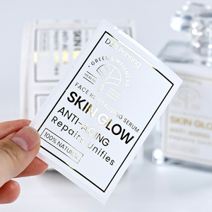 Étiquettes personnalisées en vinyle pour bouteilles de produits nutraceutiques, résistantes à l'eau et à l'huile, certifiées ISO 9001, fabriquées en usine par un fabricant du Guangdong - Product Image 2