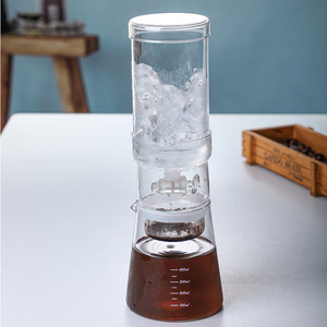 Ensemble de cafetière en verre borosilicaté <span class=keywords><strong>Cold</strong></span> <span class=keywords><strong>Brew</strong></span> Goutteur glacé <span class=keywords><strong>pour</strong></span> produit de café parfait - Product Image 3