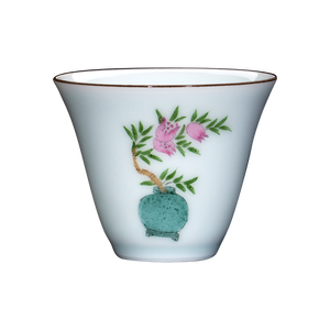 Venta al por mayor Jingdezhen porcelana Kung Fu juego de té Cordero grasa Jade chino de gama alta taza de té de cerámica hogar Oficina tetera caja de regalo - Product Image 3