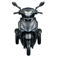 Scooter électrique à trois roues de haute qualité avec deux moteurs de 1000W, batterie amovible, étanche, homologué EEC COC