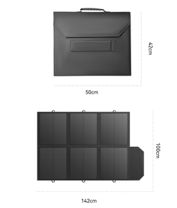 Station d'alimentation portable LiFePO4 1200W avec panneau solaire 200W, générateur solaire 1000Wh pour le camping, la maison et les situations d'urgence - Product Image 6