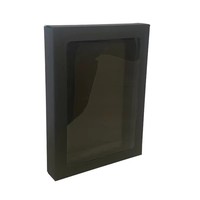 Boîte à pâtisserie en papier kraft personnalisée, pliable, de qualité alimentaire, petite boîte cadeau pour cartes de vœux