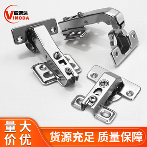 Cheng Changlong Charnière de porte à fermeture douce à 90 degrés avec ressort hydraulique pour portes pliantes, accessoire de quincaillerie - Product Image 2