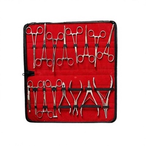 Kit de Perforación Desechable, Juego de Instrumentos, Agujas de Acero Inoxidable de Grado Médico, Pinzas de Bola, Pinzas para Perforación Corporal, Pinzas de Precisión - Product Image 1