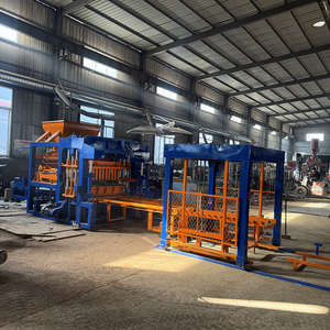 QT7-15 Tự Động Thủy Lực Bê Tông Xi Măng Rỗng Tiêu Chuẩn Rắn Một Mét Curbstone Paver Interlock Gạch Khối Máy Làm - Product Image 2