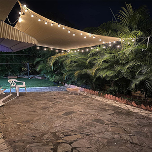 Vela de Sombra Cuadrada de 44m, Tela Oxford con Protección UV, Impermeable, para Jardín y Exteriores - Product Image 1