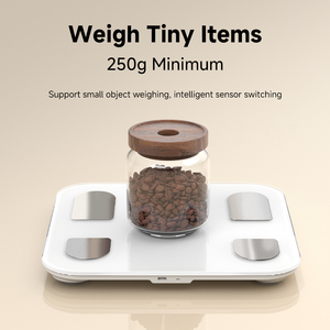 Battery Powered LCD Lớn Thông Minh quy mô kỹ thuật số phòng tắm cơ thể BMI Heart Rate Body Fat <span class=keywords><strong>Scale</strong></span> cá nhân có trọng lượng quy mô - Product Image 6