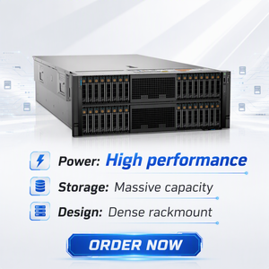 เซิร์ฟเวอร์ R960 4U แบบติดตั้งบนแร็ค ประสิทธิภาพสูง ความหน่วงต่ำ พร้อม Xeon 64 DDR5 16TB ในราคาที่ดีที่สุด 4U Rack Mount Se - Product Image 3