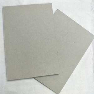 Solid Grey Cardboard 900gsm 1400gsm Straw Board Two Sides Grey Board - Product Image 4