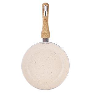 Juego de Ollas y Sartenes de Aluminio de Alta Calidad con Revestimiento de Mármol, Tapas de Vidrio, Asas de Baquelita Suaves al Tacto, Antiadherentes, 7 Piezas, Cerámica, para Gas - Product Image 4