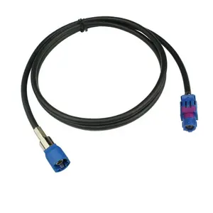 Fakra hsd cable male to female LVDS Cables Assembly for dacar 535 BMW CIC NBT USB Socket Benz