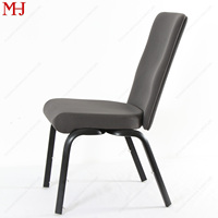 Sillas de Banquete Apilables de Aluminio y Tela, Duraderas, Portátiles, Ecológicas, Impermeables, Diseño Moderno para Salones de Banquete de Hotel