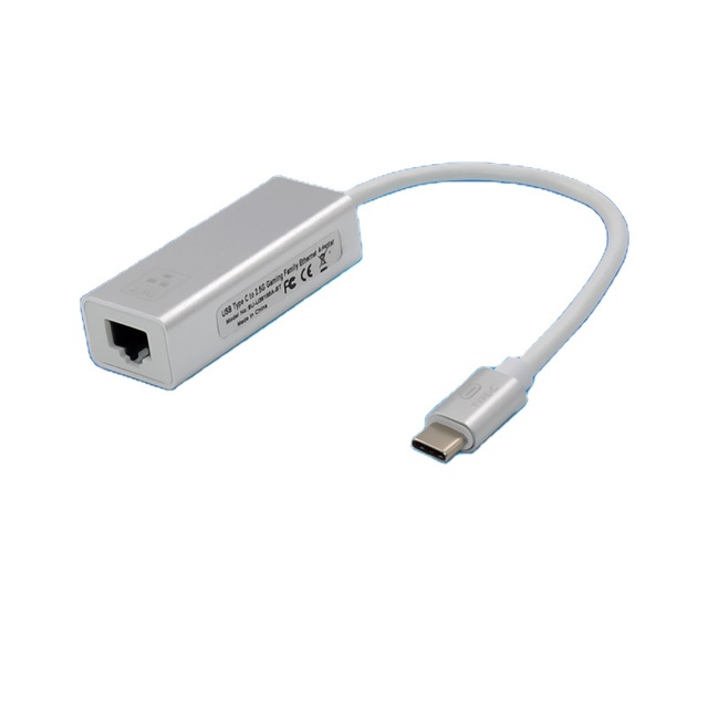 USB Type-C to RJ45 2.5Gbps Ethernet Adapter RTL8156B Chipset Portable LAN Network Card for Gaming ST732