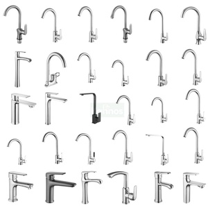 Robinet de cuisine moderne avec douchette extractible, mitigeur à poignée unique, montage sur plan de travail, conception pivotante flexible, Torneiras De Cozinha - Product Image 2