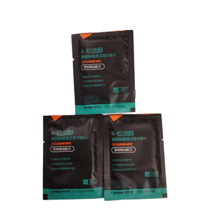 Salviette Umidificate Personalizzate OEM Confezione Singola Senza Alcool Eco-friendly per Viaggi Compagnie Aeree Attività all'Aperto Salviette Mini Biodegradabili - Product Image 1