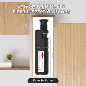 SAIVXIAN 200x 400x Portable Optical Fiber Inspection Handheld Video End Face Equipment SC 4G Access 12V HNPON-Fiber Micros - Product Image 3