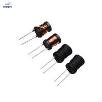 Inducteurs de noyau de ferrite de puissance d'insertion directe 9*12 en forme de I 10 22 33 47 68 100 150 220UH 2.2MH bobines vente directe d'usine