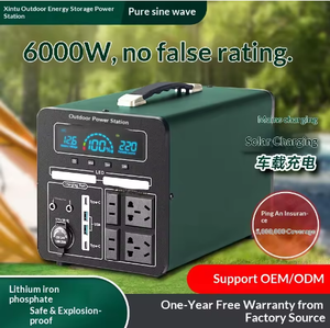 แหล่งจ่ายไฟพกพาพลังงานสูงสำหรับใช้งานกลางแจ้ง แบตเตอรี่สำรองภายนอกรถยนต์ คลื่นไซน์บริสุทธิ์ สำหรับเก็บพลังงานฉุกเฉิน - Product Image 3