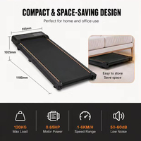 Tapis de marche électrique ZBWP-2C en stock, prête à être expédiée, faible MOQ, charge 120 kg, tapis de course de bureau, salle de sport à domicile, logo personnalisé, prix usine, OEM
