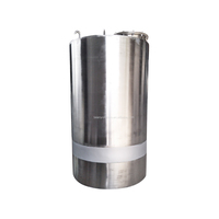 Réservoirs de stockage de produits chimiques en acier inoxydable de haute qualité, en acier au carbone, 10 000 L, réservoir d'eau