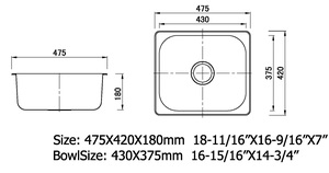 304 Stainless Steel Single Bowl Mini Basin Kitchen Sink Topmount <strong>Bar</strong> Prep Design by Top Suppliers - Product Image 4