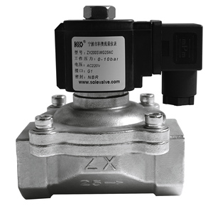 12-24V 110-220V 1-1/4" 32mm 2 Position 2 Way Direct Acting Stainless Steel Electron Magnetic for Water air Etc. - Product Image 3