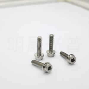 ज़िरकोनियम जिरकोनियम मिश्र धातु 4 बांसुरी स्पलाइन/रिबे संक्षारण-प्रतिरोधी वेंटिंग/निकास स्क्रू खोखले बोल्ट/बनोजो रासायनिक चिकित्सा - Product Image 4