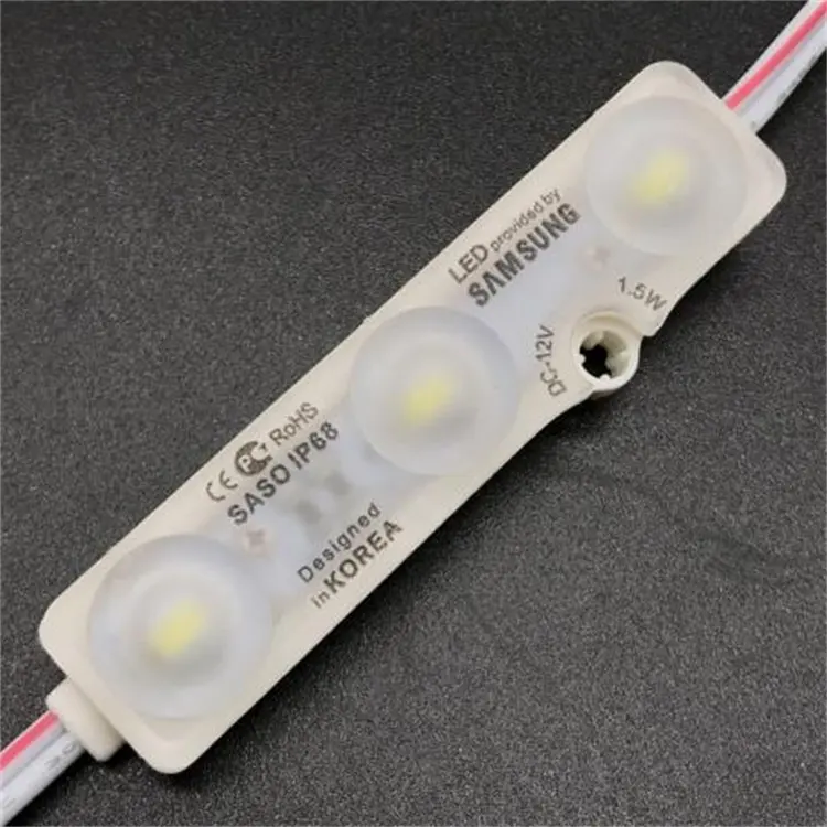 Yüksek güç 12v 1.5w açık işareti modülü smd2835 5054 5730 ışık kutusu enjeksiyon led modülleri LED nokta piksel programlanabilir ışık