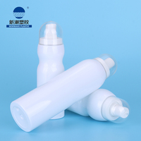 Flacon pulvérisateur en plastique PET pour crème solaire avec bouchon pulvérisateur à pompe pour emballage cosmétique, couleur personnalisée, impression à l'écran
