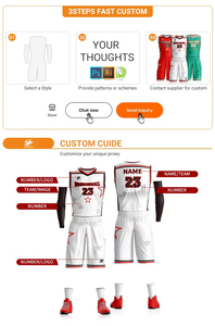 Nuevo Diseño Personalizado de Camiseta de Baloncesto de Alta Calidad, 100% Poliéster, Transpirable y Ligera, Camiseta de Fútbol - Product Image 5