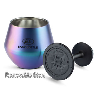 2025 gobelets à Martini incassables sans BPA de 414ml avec tige amovible et base en caoutchouc verre à cocktail <span class=keywords><strong>Chroma</strong></span> en acier inoxydable de 14oz - Product Image 5