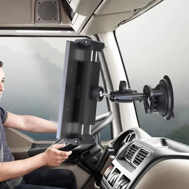 Super Strong High-Low Temperature Resistant Vacuum Mounted Windscreen Suction Cup Tablet Holder New Design for Trucks and Cars