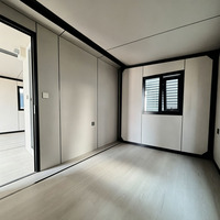 Maison conteneur extensible 20 pieds 40 pieds entièrement meublée, villa modulaire préfabriquée, maison mobile en kit pour habitation, bureau, dortoir