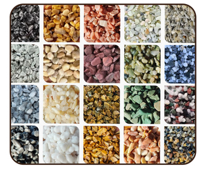 Guijarros decorativos de alta calidad y fragmentos de piedra de colores, materiales de pavimentación de grava natural para un diseño de parque moderno - Product Image 2