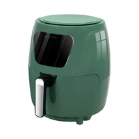 Friteuse à air numérique multifonctionnelle personnalisée Silver Crest en acier inoxydable 6L avec minuterie sans huile pour un usage domestique
