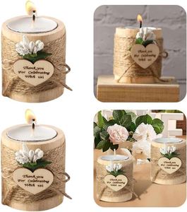 Wholesale Home Decor Vintage Style Wooden <b>Candle</b> <b>Holders</b> Home Room Decoration Birthday Party Supplies Holiday Crafts - Product Image 3