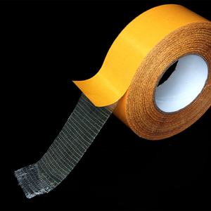 高粘度メッシュスクリムクロス織りガラス繊維ゴム強力接着両面フィラメントカーペット敷物取り付け用粘着テープ - Product Image 5