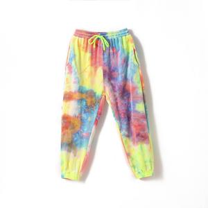 Vêtements Hip Hop, sweat-shirt multicolore, pantalon décontracté pour filles, vêtements de danse jazz et de danse de salon, sweat-shirt tie-dye pour enfants - Product Image 2