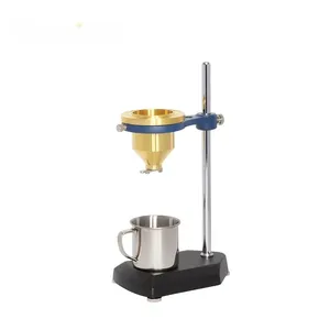 Viscosímetro de copa, Viscosímetro de copa 4 #   Copa de Viscosidad, Medidor de Flujo de Líquidos, Probador de Viscosidad de Líquidos con Base - Product Image 1