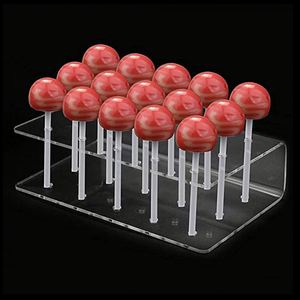 Soporte para Cake Pops de 15/20 Agujeros, Exhibidor de Piruletas de Acrílico Transparente, Soporte para Cake Pops para Bodas, Cumpleaños, Aniversarios - Product Image 2