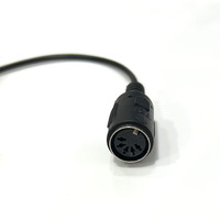 Cable Adaptador de Conector DIN de 5 Pines a Micro USB, 20cm/50cm/1m/2m, PVC+Cobre Puro, Garantía de 12 Meses, Hecho en China, Modelo K-UMFBK577