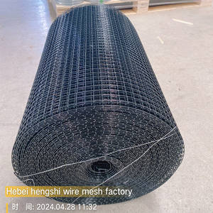 Maille de fil métallique soudée recouverte de PVC noir de calibre <span class=keywords><strong>18</strong></span> - Product Image 6