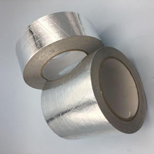 Nastro impermeabile in alluminio HVAC per condotto argento in fibra di vetro rinforzato 5*5 - Product Image 5
