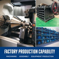 Direktlieferung ab Werk Mini-Backenbrecher, AC-Motorlager, Langlebig, Niedriger Energieverbrauch, Primäre Gesteinszertrümmerungsanlage