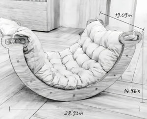 Chaise à <span class=keywords><strong>bascule</strong></span> en bois pour bébé, forme de <span class=keywords><strong>cygne</strong></span> mignon, siège à <span class=keywords><strong>bascule</strong></span> pour tout-petits, confortable et sûr pour les nourrissons, vente chaude - Product Image 5