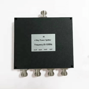 ตัวแยกสัญญาณ FM 88-108MHz แบบสองทาง/สี่ทาง พร้อมหัวต่อ N-Female สำหรับเสาอากาศไดโพล/เสาอากาศสื่อสาร - Product Image 1