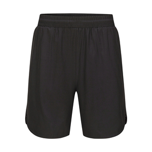 Compression Fit Odor-Resistant <b>Mens</b> 2-in-1 <b>Shorts</b> For Street Workout With Reflective Strips - Product Image 1